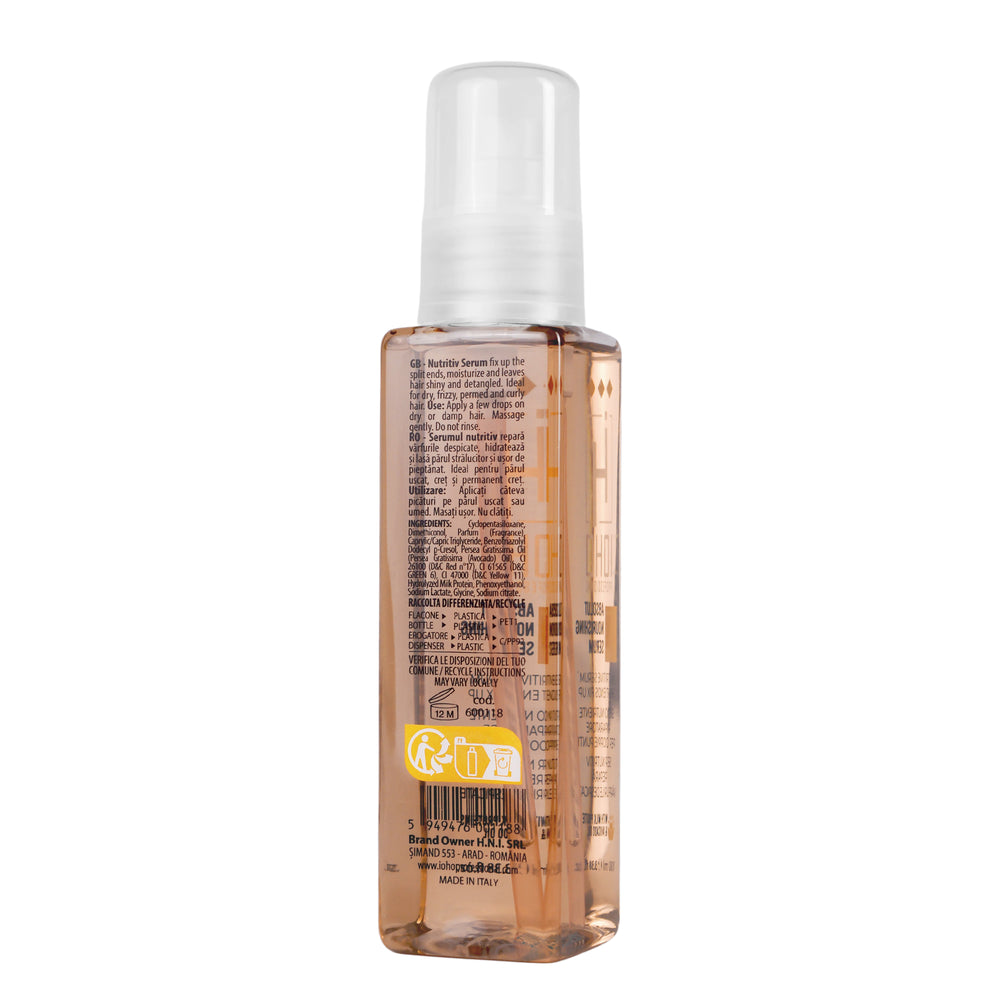 Ulei Nutritiv pentru Varfuri Despicate - Absolut Nourishing Serum Split Ends Fix Up 100ml - Ioho Professional - HNIcosmetice.ro