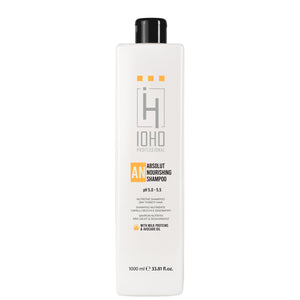 Sampon Nutritiv pentru Par Uscat - Absolut Nourishing Shampoo 1000ml - Ioho Professional - HNIcosmetice.ro