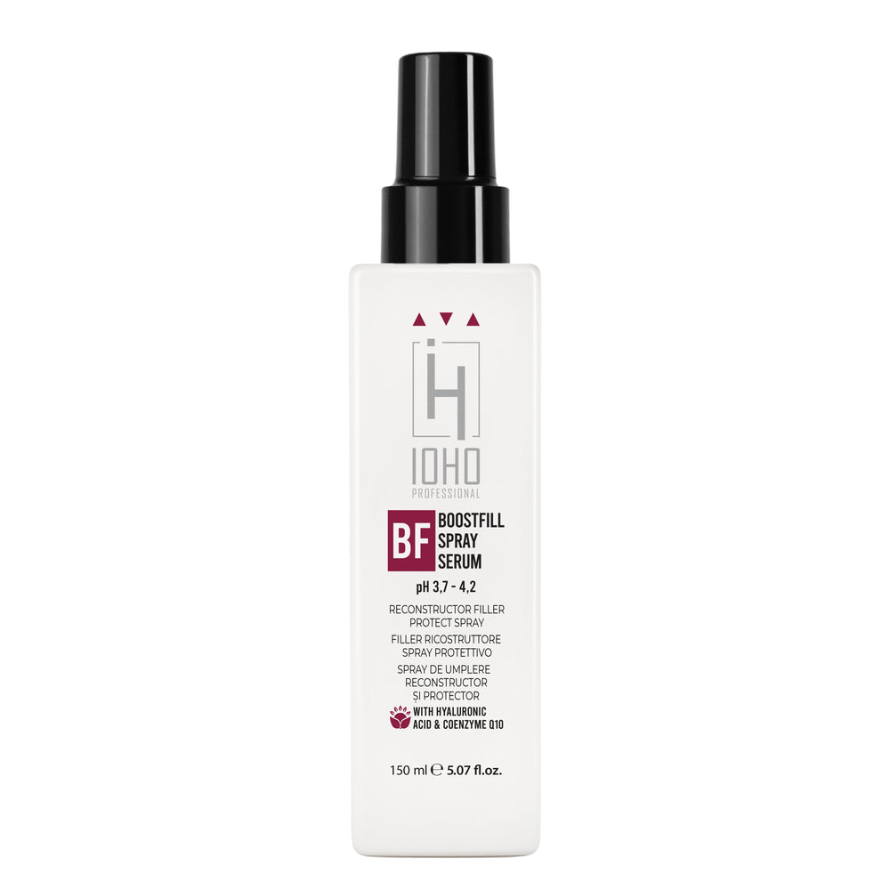 Spray Reconstructor de Umplere - Boostfill Reconstructor Filler Protect Spray pH 3.7-4.2 150ml - Ioho Professional - HNIcosmetice.ro