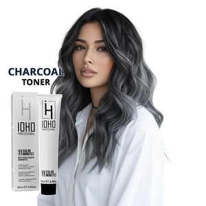 Permanent Color 11 Minutes Charcoal Toner Ammonia-Free - Ioho Professional