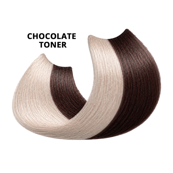 Permanent Color 11 Minutes Chocolate Toner Ammonia-Free - IOHO Professional
