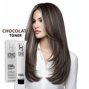 Permanent Color 11 Minutes Chocolate Toner Ammonia-Free - Ioho Professional