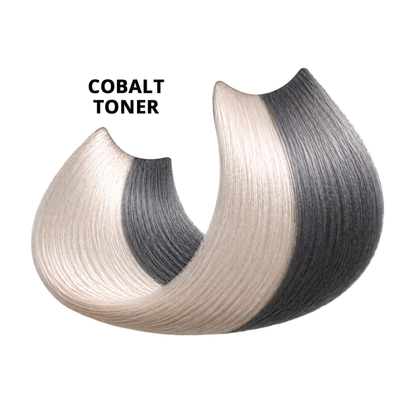 Permanent Dark Gray Toner Hair Dye Without Ammonia - Color 11 Minutes Cobalt Toner - IOHO Professional