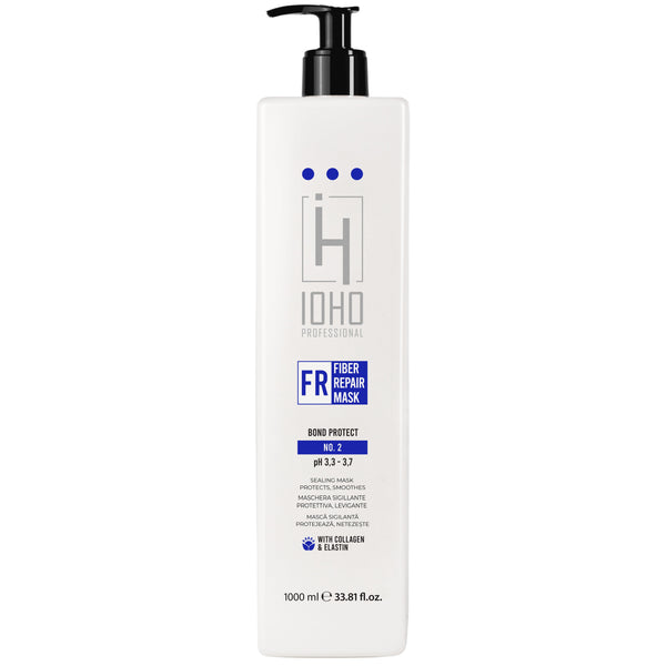 Masca de Reparare si Sigilare pentru Par - Fiber Repair Bond Protect No 2 pH 3.3-3,8 1000ml - Ioho Professional - HNIcosmetice.ro