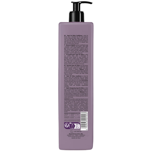 Balsam de par Anti-Galben - Super No Yellow Conditioner pH 3.3-3.7 1000ml - Ioho Professional - HNIcosmetice.ro