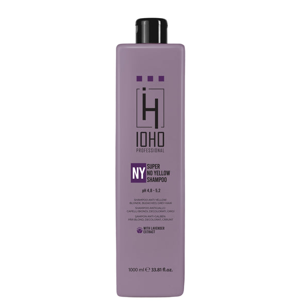 Sampon de par Anti-Galben - Super No Yellow Shampoo pH 4.8-5.2 1000ml - Ioho Professional - HNIcosmetice.ro