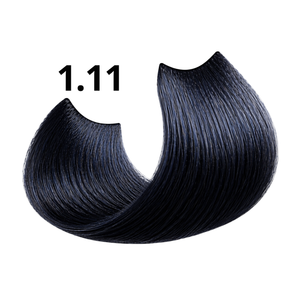 Permanent Color 11 Minutes 1.11 Blue Black Ammonia-Free - IOHO Professional