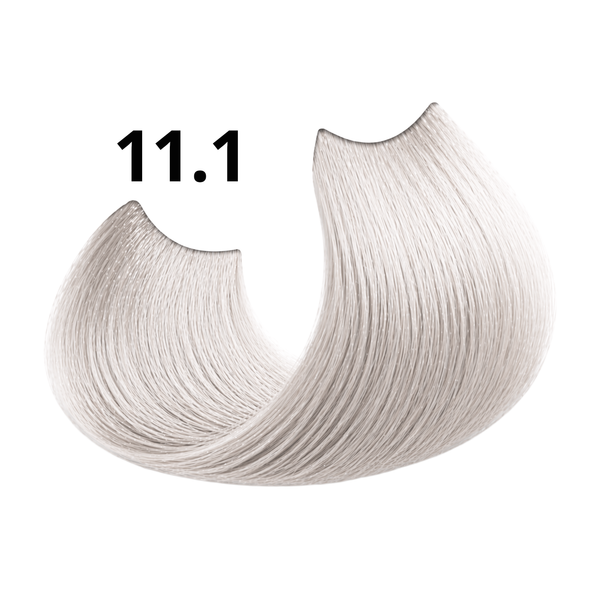 Permanent Color 11 Minutes 11.1 Platinum Blonde Super Light Ash Ammonia-Free - IOHO Professional