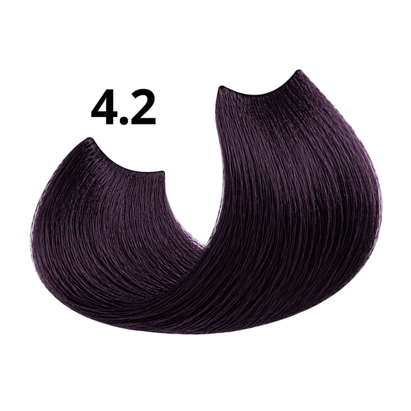 Permanent Color 11 Minutes 4.2 Chestnut Violet Ammonia-Free - IOHO Professional