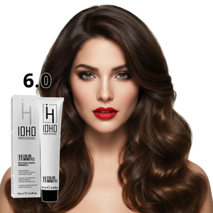 Permanent Color 11 Minutes 6.0 Dark Blonde Ammonia-Free - IOHO Professional