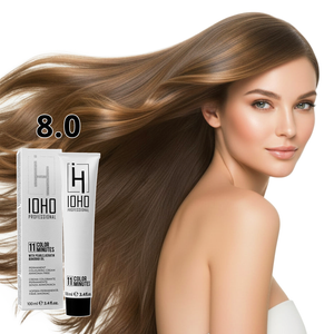 Permanent Color 11 Minutes 8.0 Light Blonde Ammonia-Free - IOHO Professional
