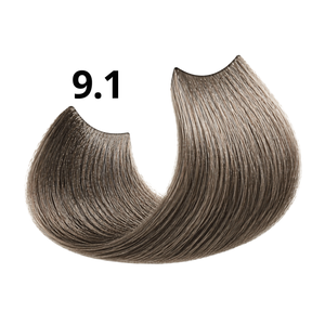 Permanent Color 11 Minutes 9.1 Very Light Gray Blonde Ammonia-Free - IOHO Professional