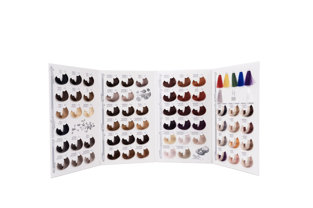 Catalog de Culori - Color Chart 11 COLOR MIUTES 69 Nuances - Ioho Professional - HNIcosmetice.ro